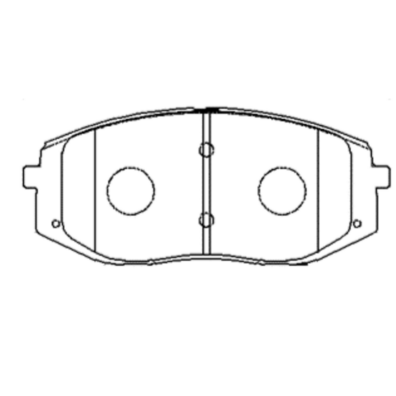 Колодки тормозные HYUNDAI Staria 2021- FRONT AXLE
