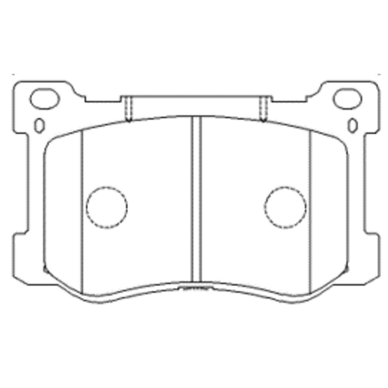 Колодки тормозные Genesis G80 16-; Hyundai Genesis 08-, Equus 09-, Genesis 08-; Kia K9 11-, Quoris 11- передние \ CTR GK1517N