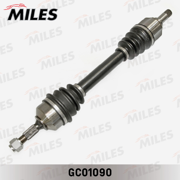Привод в сборе PEUGEOT 206 1.1-1.6 98-08 лев.MILES