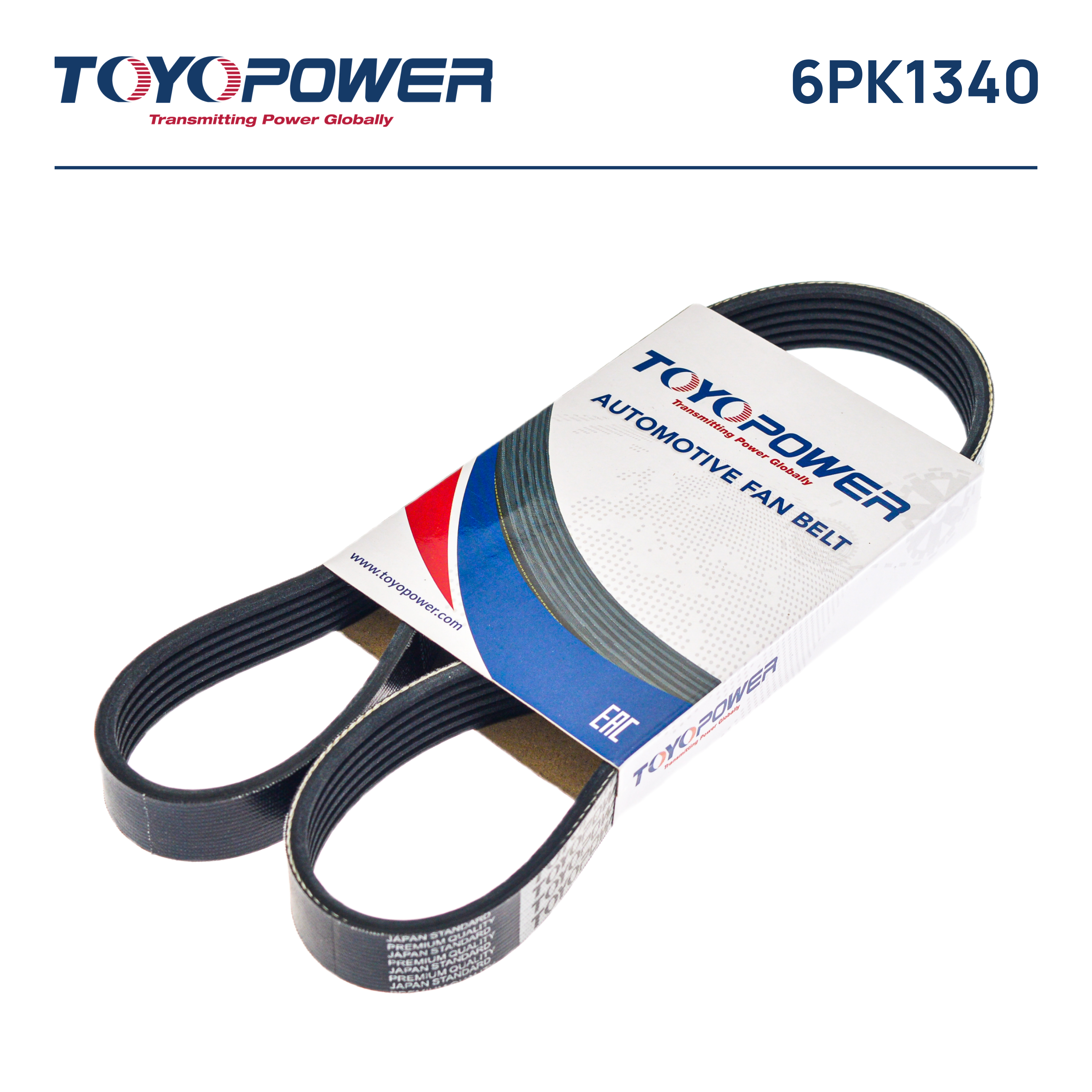 Ремень поликлиновой 6PK1340 Toyopower