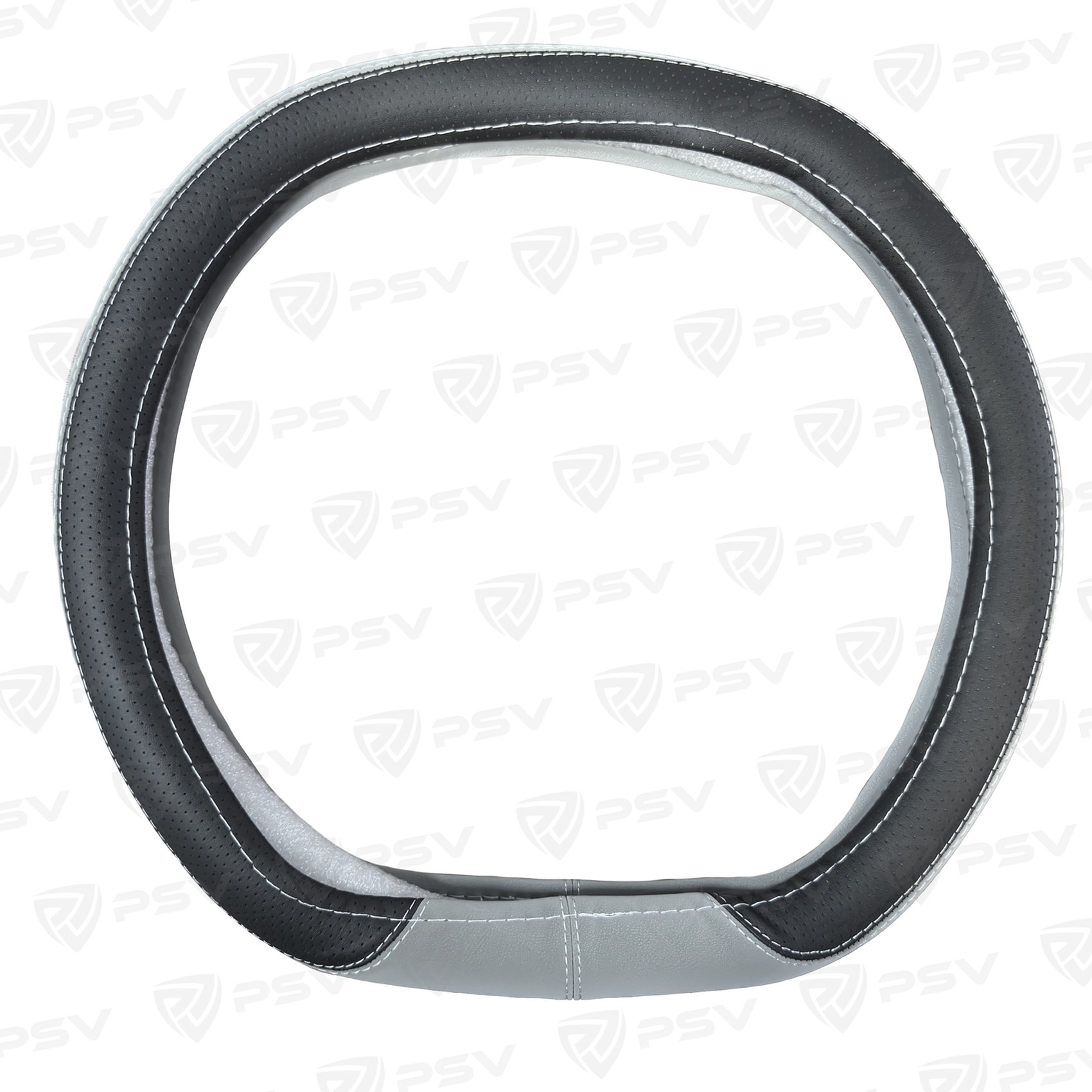 Оплетка руля M PSV TOUCH CORNER x2 со скошенным низом Fiber экокожа черно-серая
