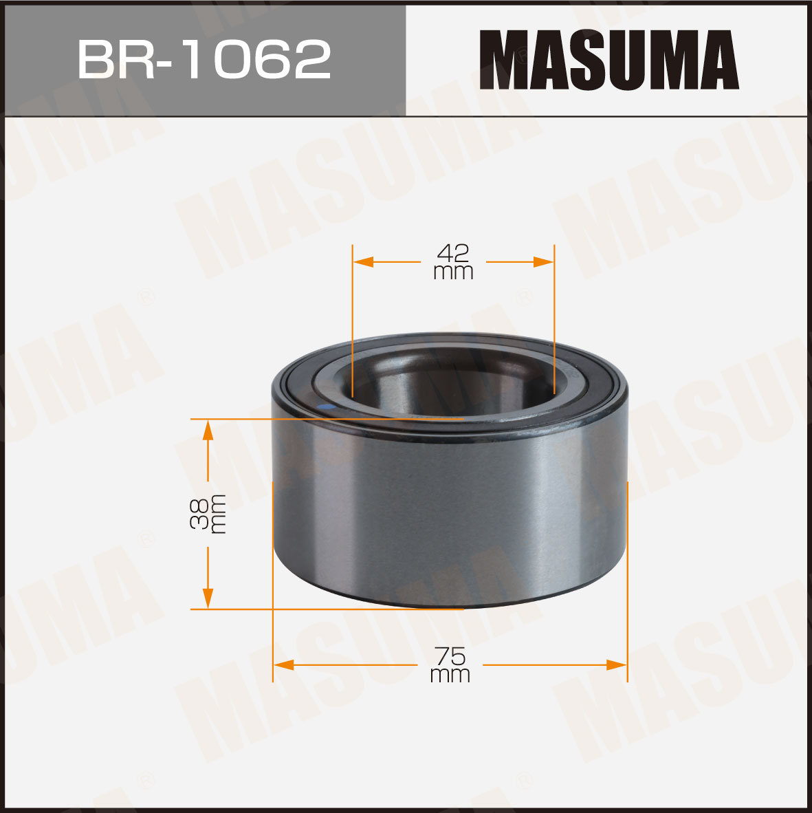 Подшипник ступицы BMW 3 (F30) rear Masuma