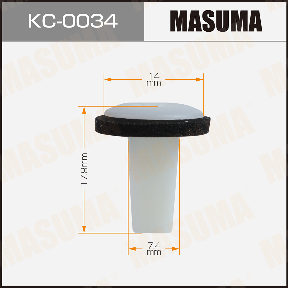 Клипса Masuma KC-0034