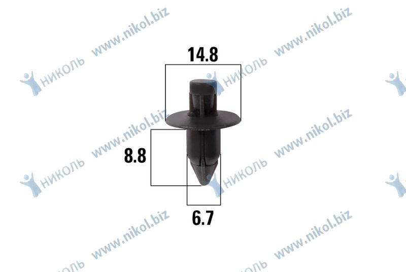 Пистон иномарки Toyota Camry, Land Cruiser/Mitsubishi Outlander, Lancer, Pajero KRAFT (крат_уп_50шт)