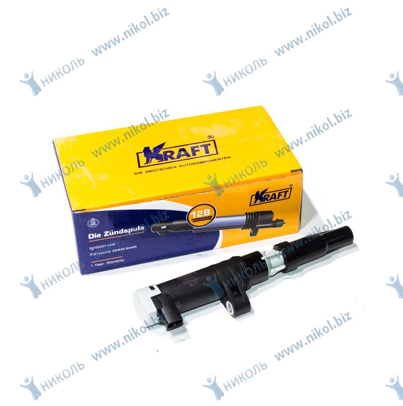 Катушка зажигания Renault Logan/Duster, Lada Largus 1.4/1.6 16v KRAFT 8200765882