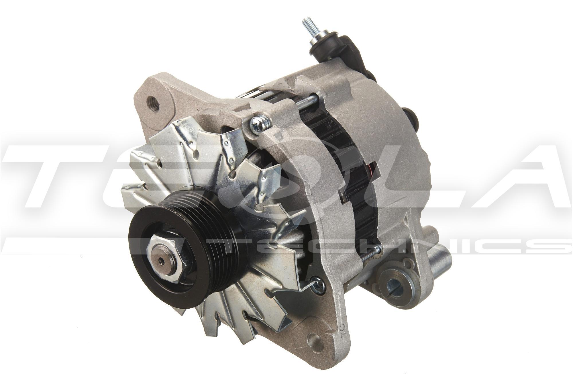 Генератор 24V, 80A, 6-Groove; 4M50 MMC FUSO Canter FE85D TESLA TECHNICS