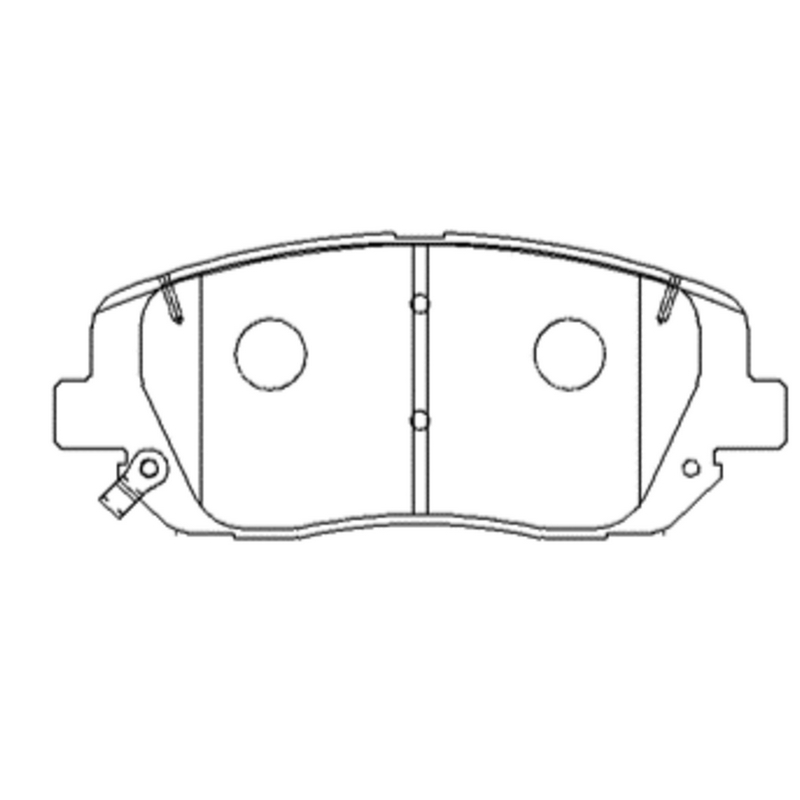 Колодки тормозные KIA Mohave/Borrego 2019- FRONT AXLE