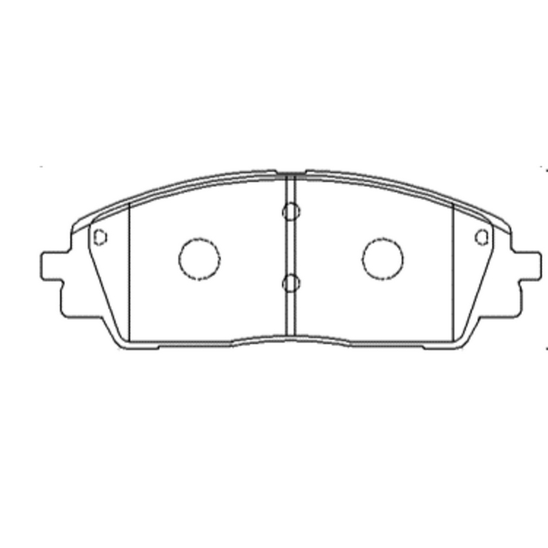 Колодки тормозные Kia Carnival 19- передние \ CTR GK1521