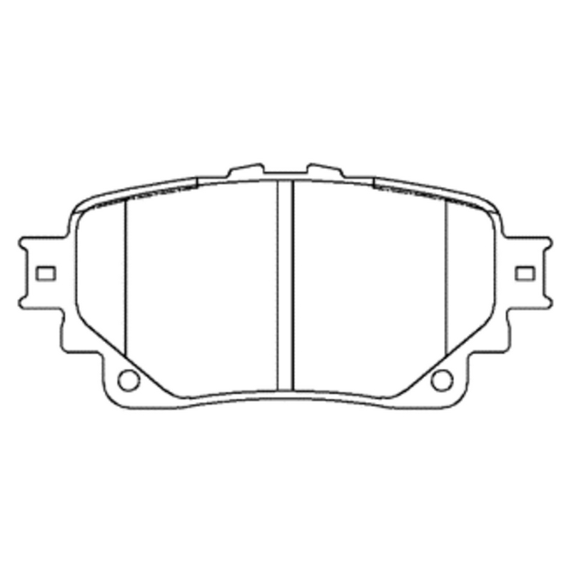 Колодки тормозные Toyota Corolla 19-, Highlander 19-, RAV4 18- задние \ CTR GK1530
