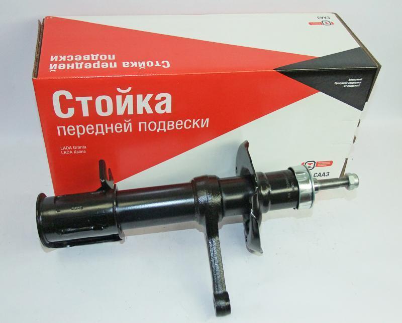 Стойка передняя для а/м ВАЗ 2190 правая СААЗ красная коробка ОАТ