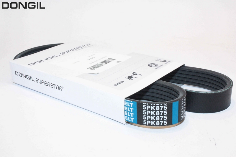 Ремень поликлиновой 5PK875 DONGIL