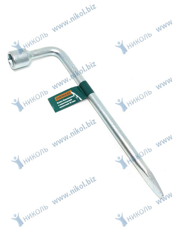 Ключ балонный 19 с лопаткой DINWARD (340мм)