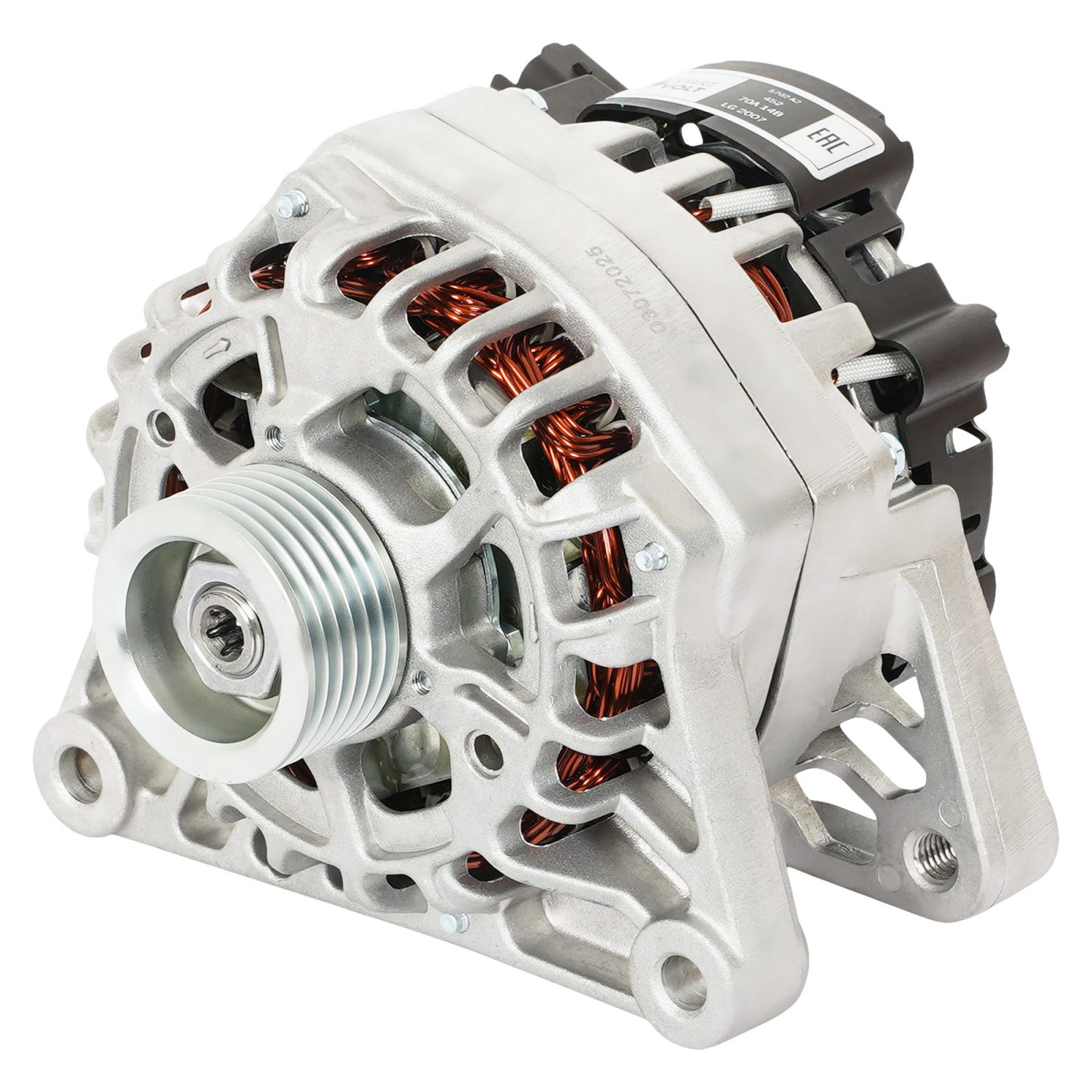 Генератор Peugeot 307 (00-) 1.6i/207 (06-) 1.4i/Citroen C3 (02-) 1.4i 70A StartVolt