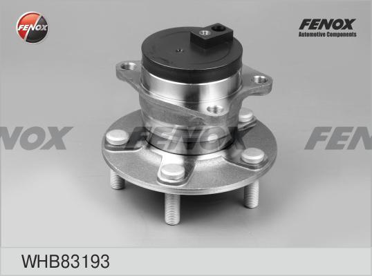 Ступица Mazda 6 (GH) 06-, CX-7 06-12 задняя (+ABS) \ FENOX WHB83193