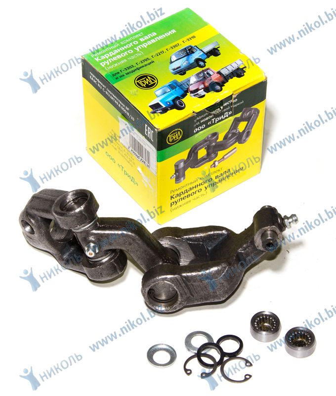 Шарнир рулевого вала ГАЗ-3302 (карданчик) "ТриД"