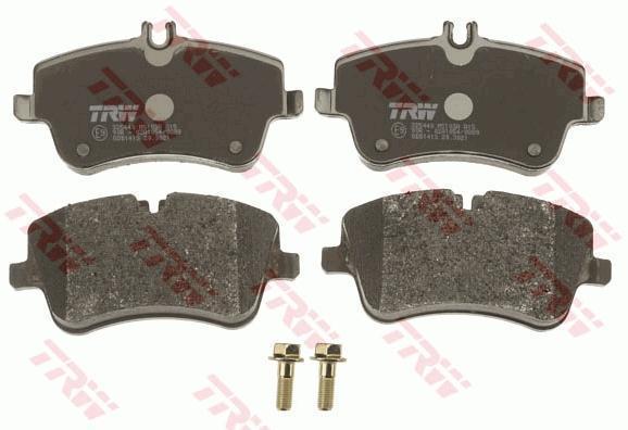 Колодки тормозные MB C (W203) 00-, CLK (C209) 02-, SLK (R171) 04- передние \ TRW GDB1413