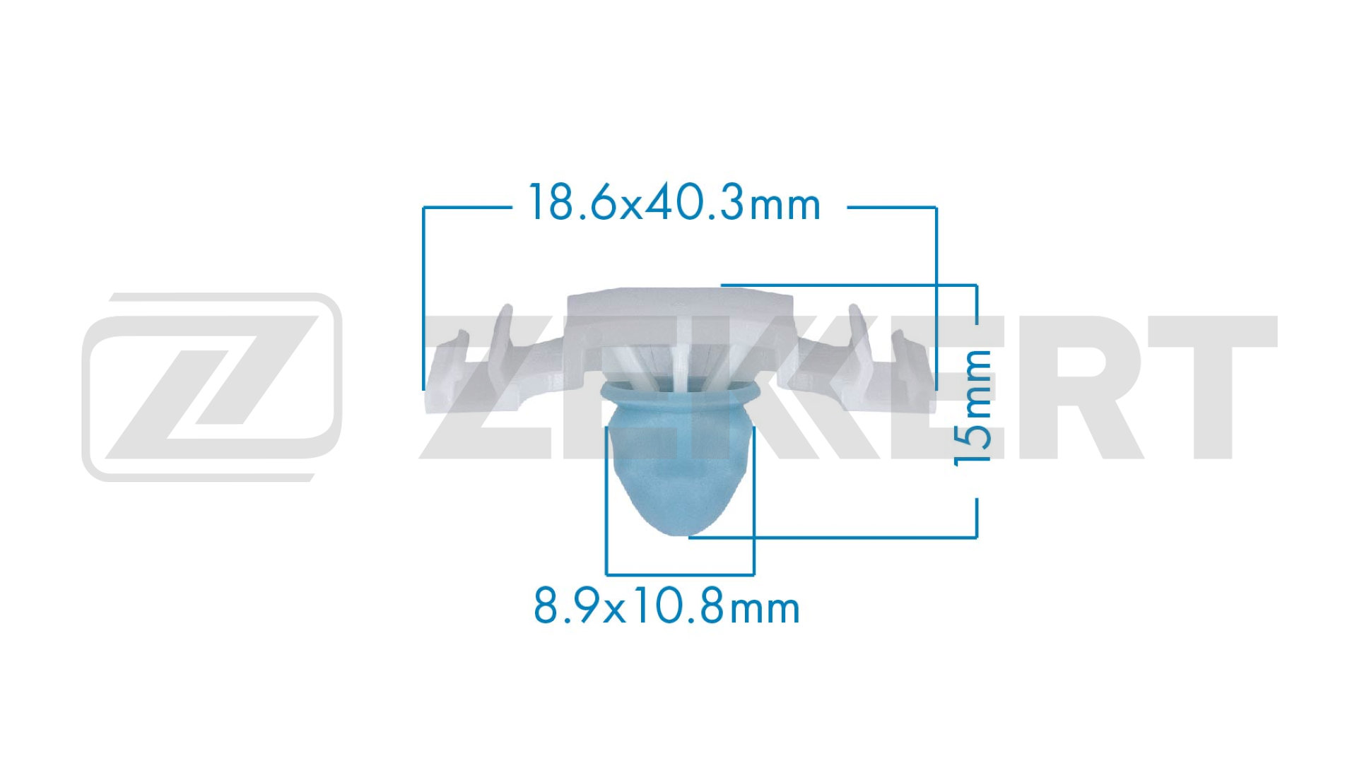Клипса крепёжная VAG (миним. кол-во заказа 10 шт)