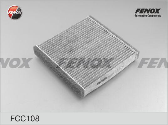 Фильтр салона Nissan Patrol (Y62) 10-; Infiniti EX35 08-, FX35/37 08-, G37 08- угольный \ FENOX FCC108