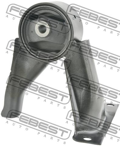 Опора двигателя Mitsubishi Outlander (CU) 01-, Lancer (CS) 00- задняя \ FEBEST MM-CU2R