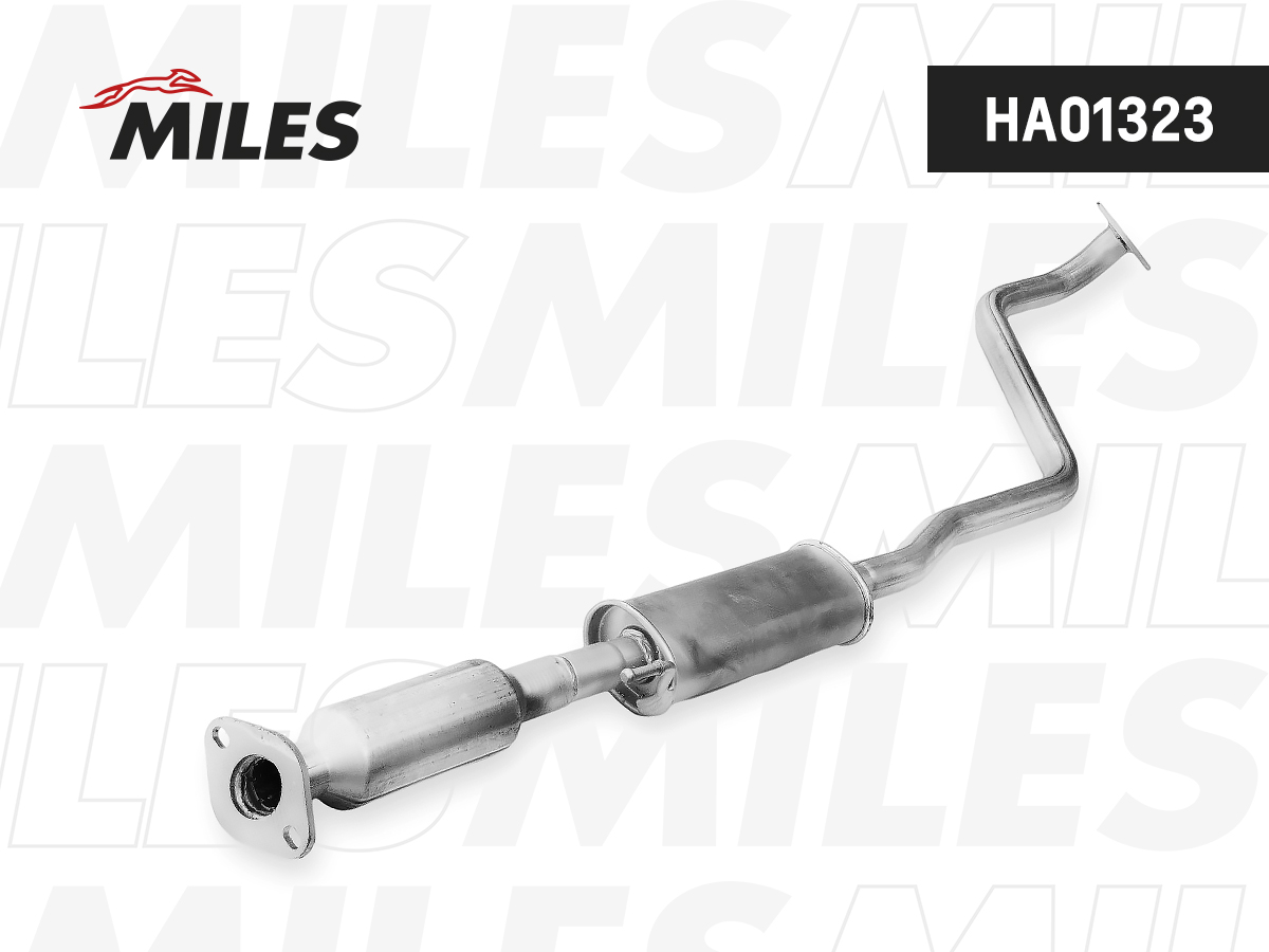 Резонатор MILES Hyundai Solaris (10-)/Kia Rio (11-) со стронгером