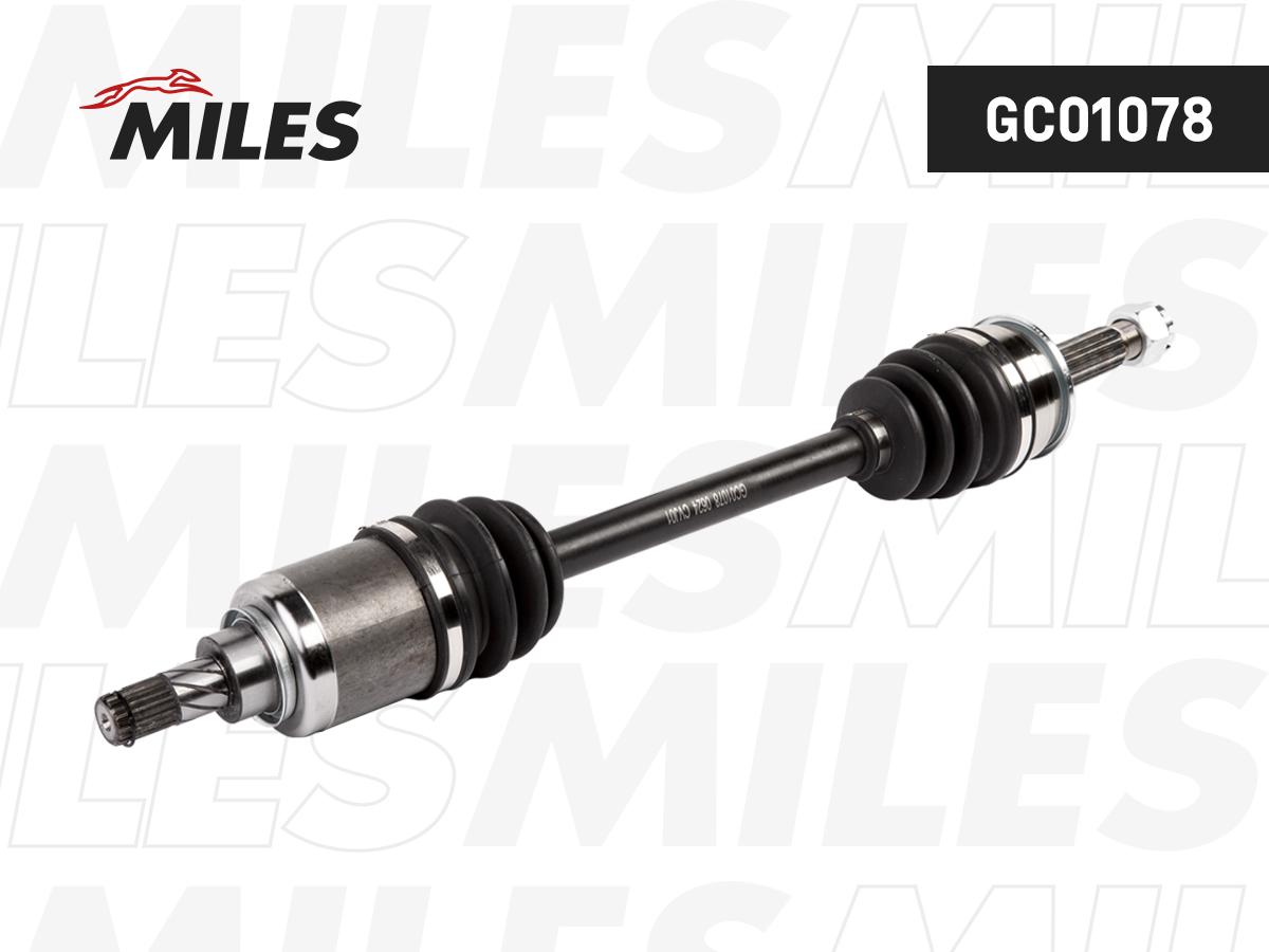 ШРУС MILES Привод в сборе NISSAN MICRA 1.0 92-00 лев.