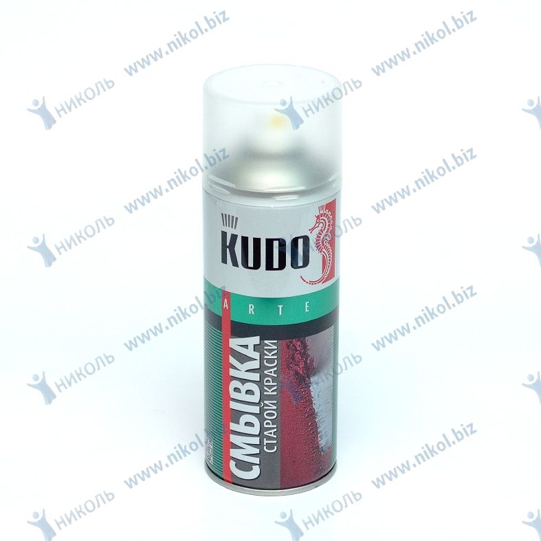 яяяСмывка старой краски аэроз KUDO (520мл)
