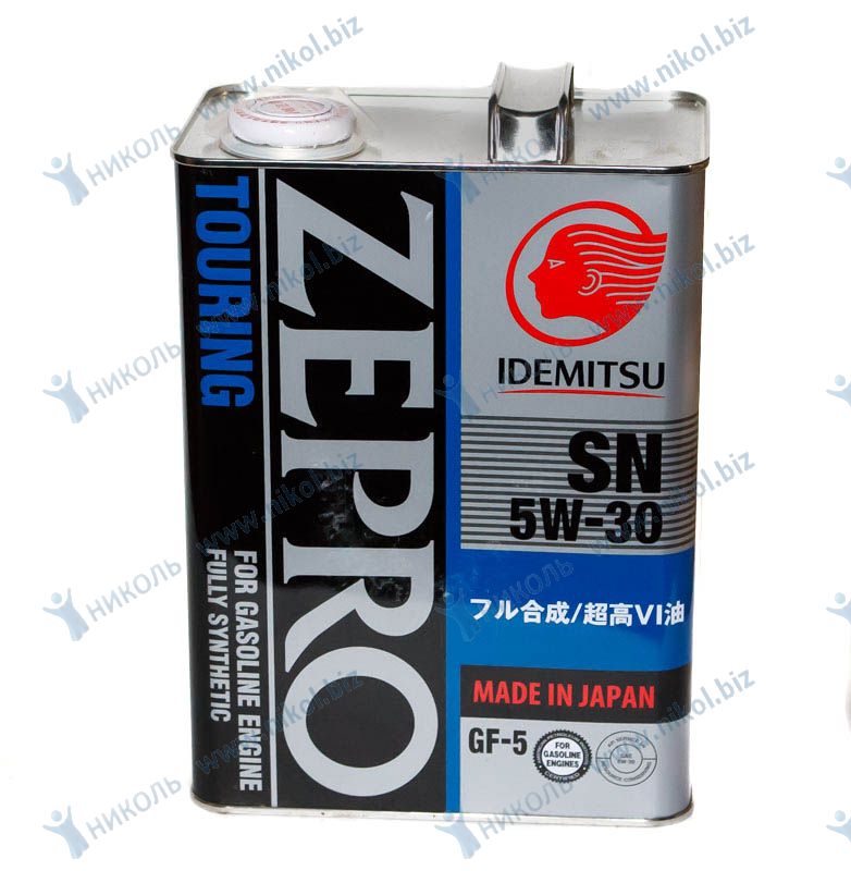 Масло IDEMITSU ZEPRO TOURING 5W30 SN/GF-5 (4л) c