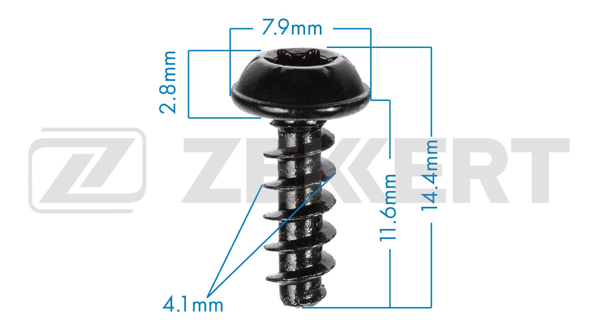 Саморез ZEKKERT BE1226 VAG мин. кол. заказа 10шт