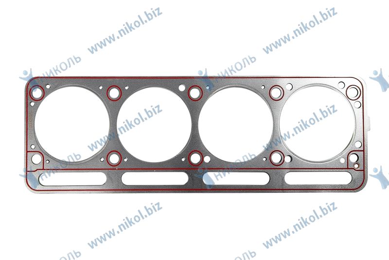 Прокладка головки блока УМЗ-421 MetalPart металл с герметиком (под ГБО)