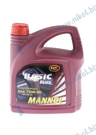 Масло трансмиссионное MANNOL 8103 Extra Getriebeoel 75W-90 синтетическое 4 л (GL-4/GL-5)