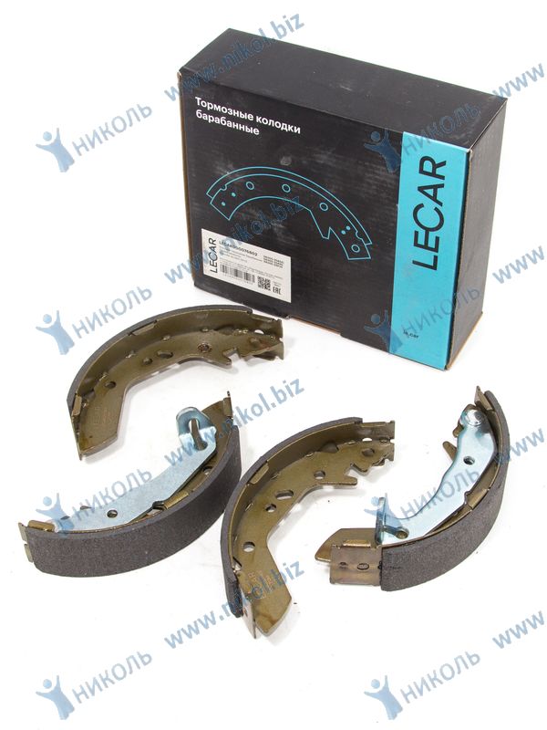 Колодка торм. задн. Hyundai Accent (94-12) барабан. LECAR 5830525A00