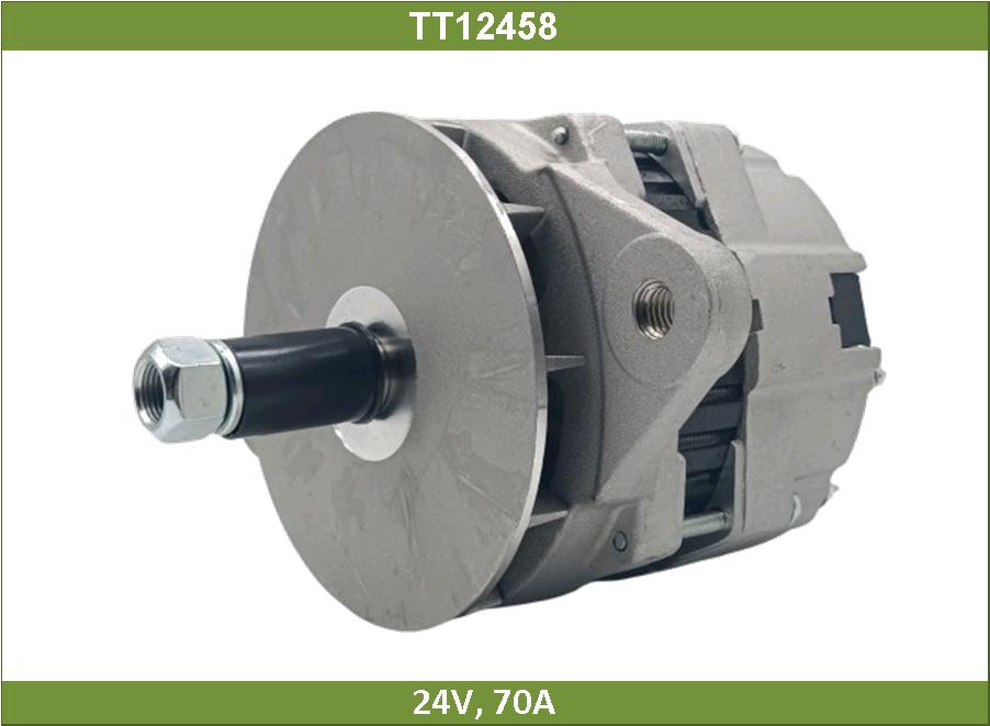 Генератор John Deere,Timberjack двс Cummins 5.9L, 8.3L 24V, 70A Tesla Technics