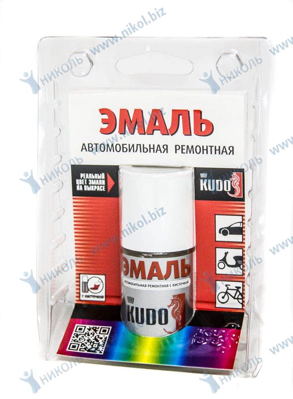 Краска кисточка ЛАДА (691) платина KUDO (15мл)