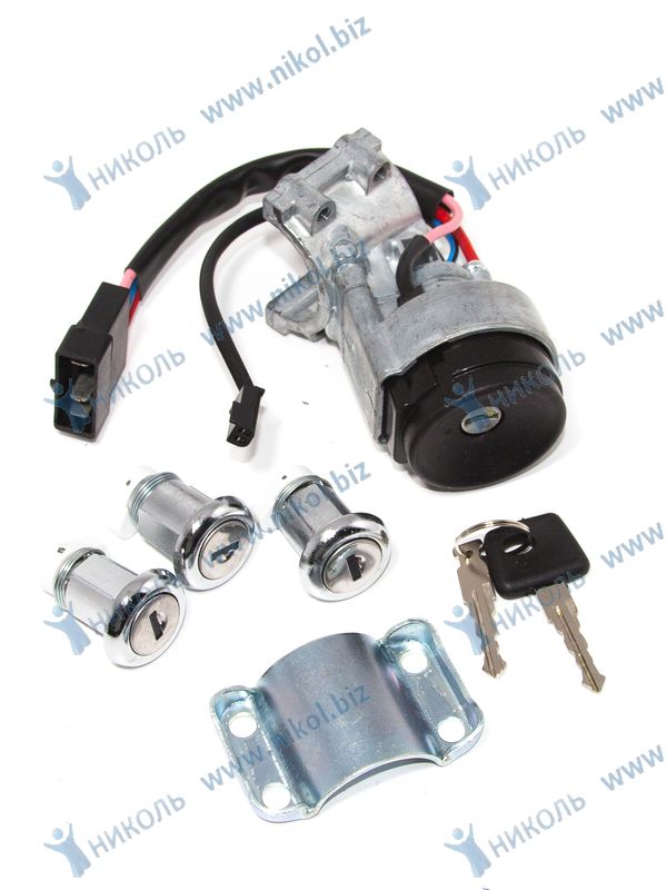 Замок зажигания 2170 Autoparts (с личинками замков дверей)