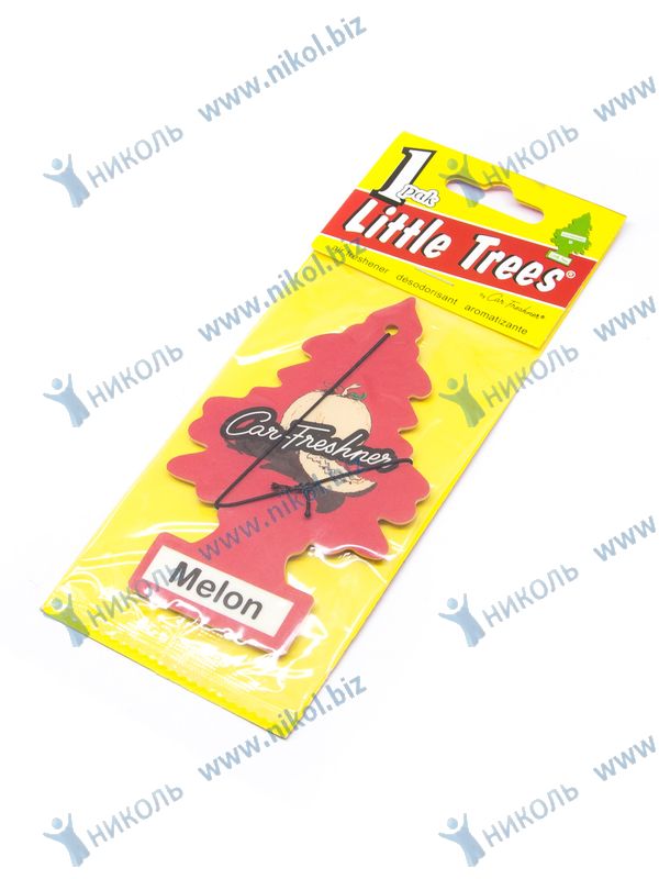 Освежитель подвесной Little Trees (оригинал) елка Дыня (картон)