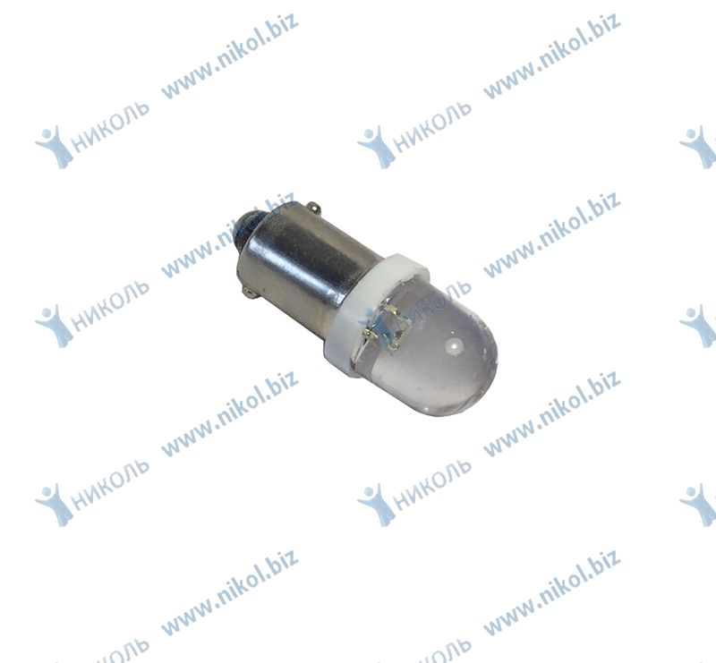 Лампа светодиод T8-03 (1LED) 12VT4W BA9S стандарт белый повторитель ук.пов.Nord YADA (крат_уп_10шт)