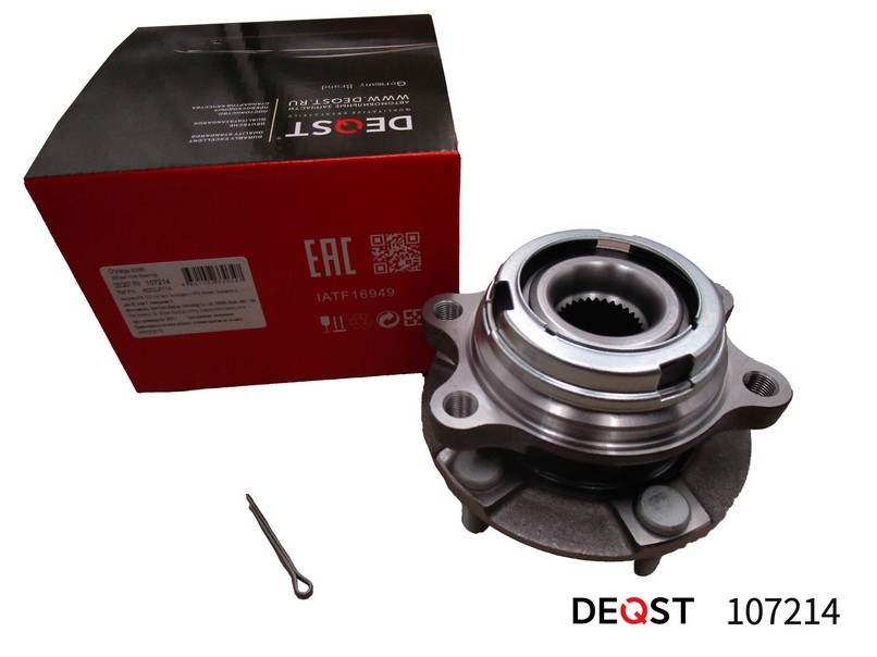 Ступица Nissan Murano (Z51) 08-13, Teana (J32) 08-13 передняя \ DEQST 107214