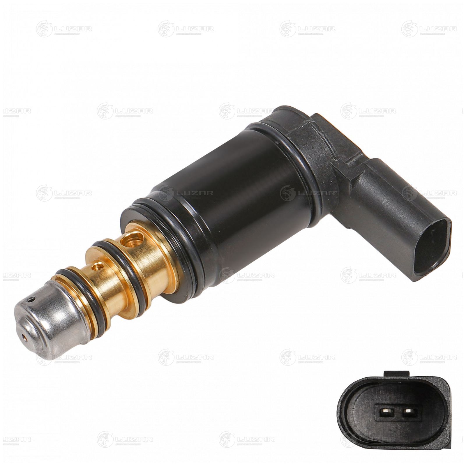 Клапан компрессора кондиционера Skoda Octavia (A5) 04- (тип Denso) Luzar