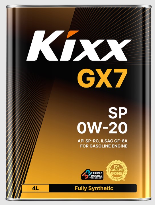 Масло моторное Kixx 0W-20 GX7 SP синтетическое 4 л