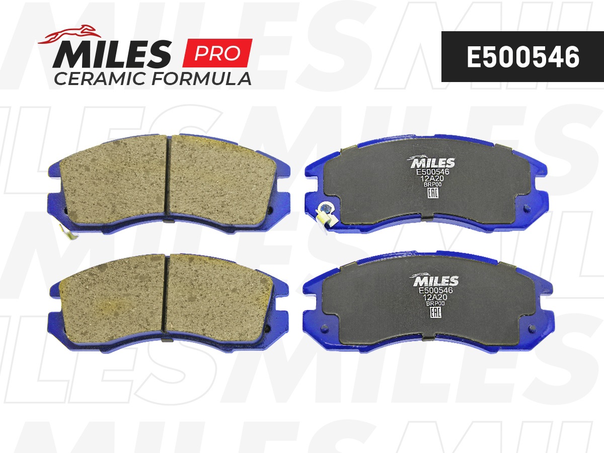 Колодки тормозные MILES E5 Ceramic SUBARU Legacy