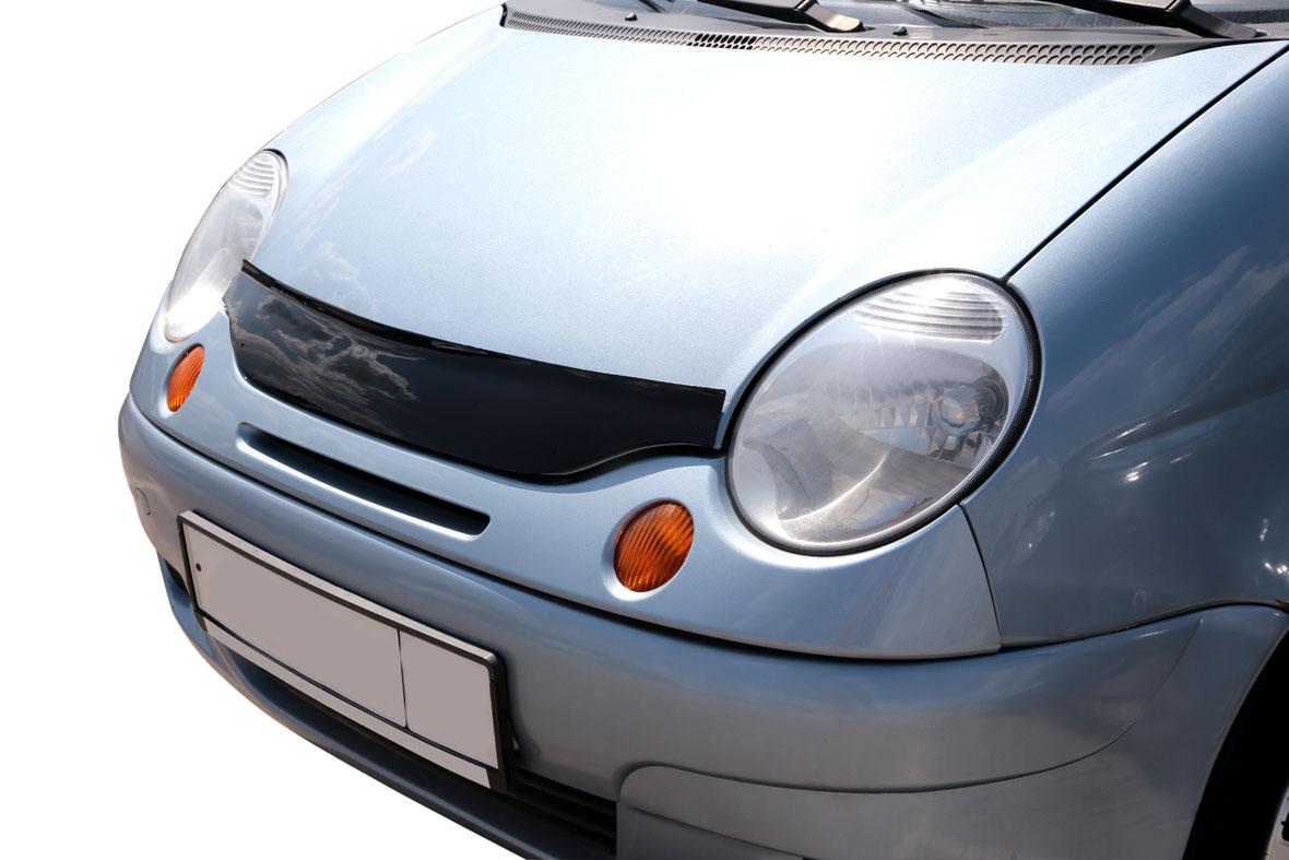 Спойлер на капот Daewoo Matiz Voron Glass мух00043