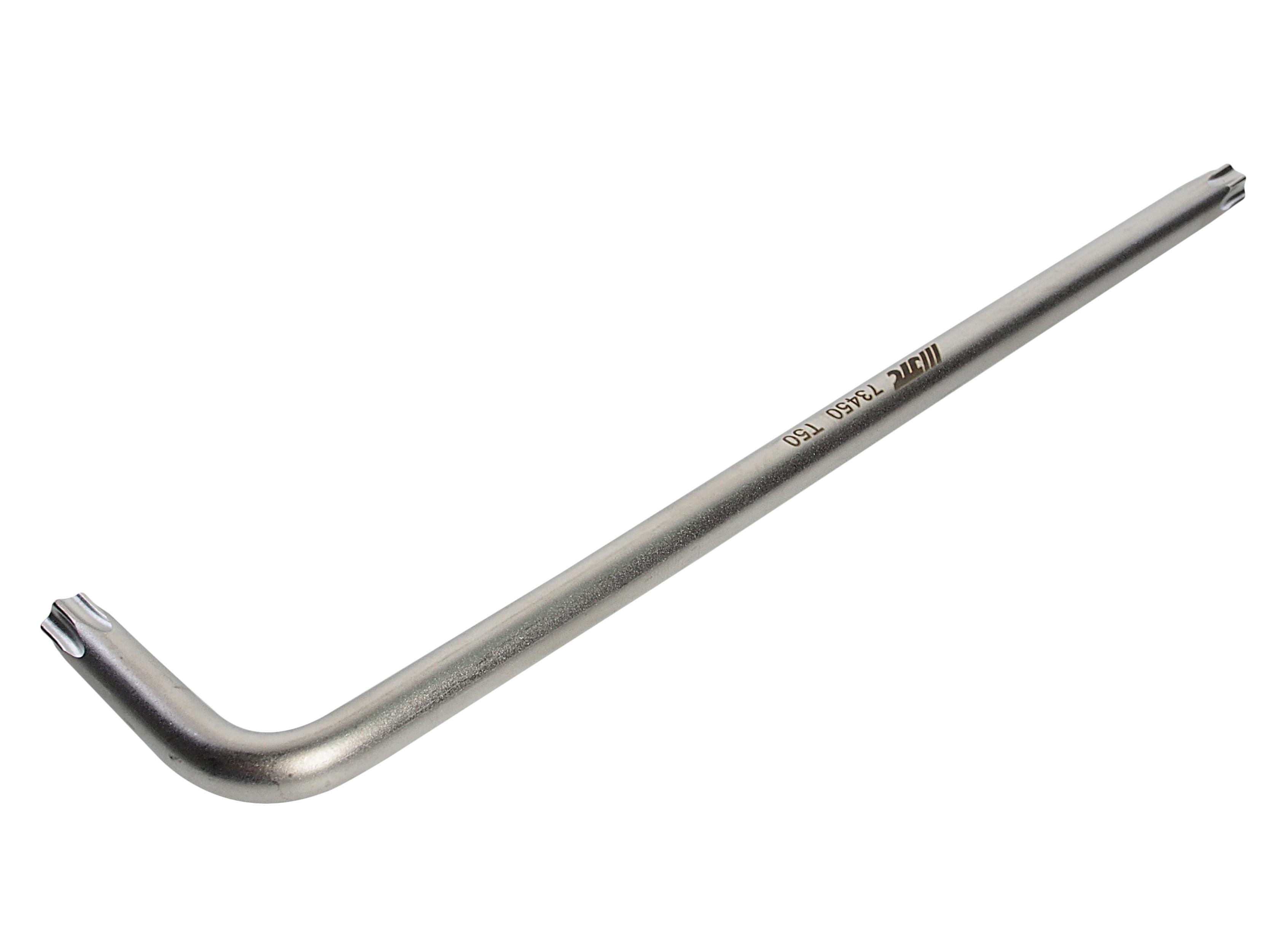 Ключ TORX Г-образный удлиненный T50H, длина 224мм JTC