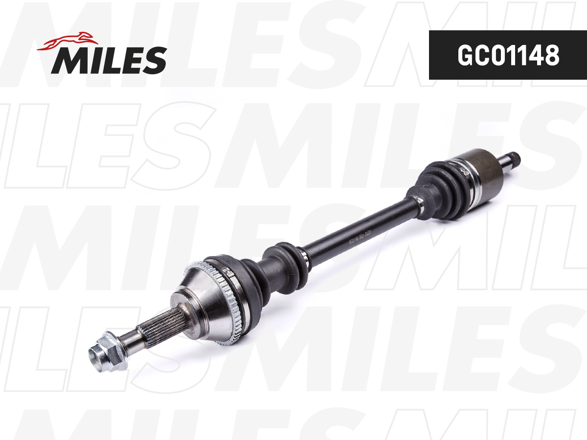 Привод CITROEN JUMPER/FIAT DUCATO/PEUGEOT BOXER 1.9-2.8 94-02 лев. (ABS) MILES