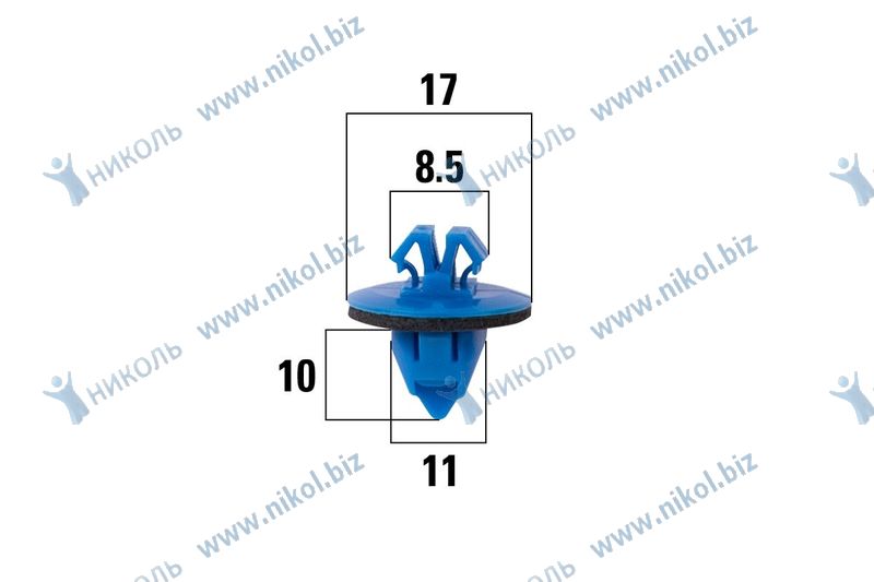 Пистон иномарки Toyota Land Cruiser Prado, RAV4, Highlander KRAFT (крат_уп_50шт)