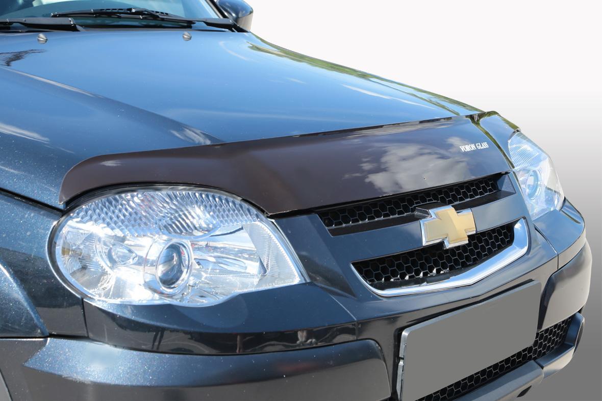 Спойлер на капот Chevrolet Niva Voron Glass МУХ00034
