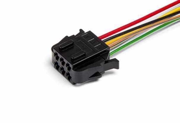Разъем 19296211 (6pin) 6 контактов к реле задних противотуманных фар, жгуту задних фар для а/м Lada
