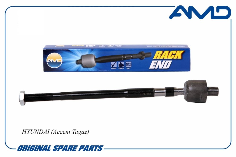 Тяга рулевая Hyundai Accent (ТагАЗ) 99-, Porter/H100 94-04 \ AMD AMD.RE114