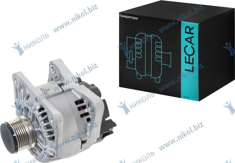 Генератор Renault Logan I, Duster, Sandero 1.6i 110A LECAR 8200667608