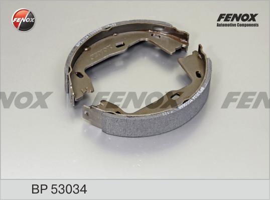 Колодки тормозные Opel Astra F 91-, Vectra A, B 88-; Saab 900 задние барабанные (GS8223) \ FENOX BP53034