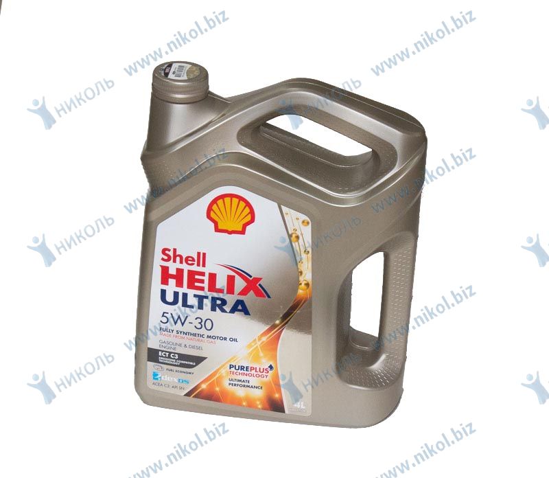 Масло Shell Helix Ultra ECT 5W30 C3 (4л) с [серый]